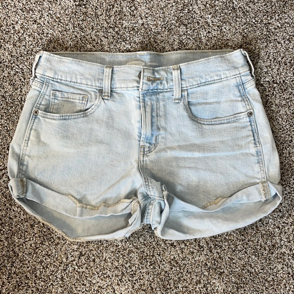 Old Navy Boyfriend jean shorts size 2